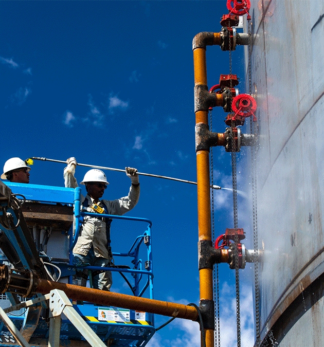 Industrial Cleaning Crew